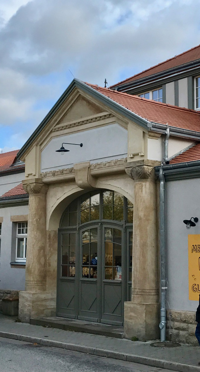 Bolich-Leuchten im Biobahnhof - Lumi Leuchten